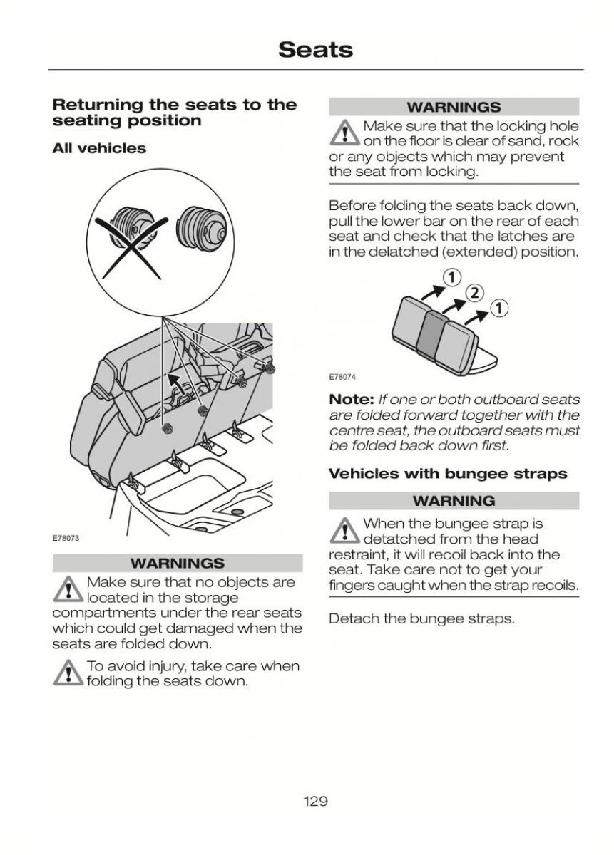 Ford C Max II 2 owners manual / page 133