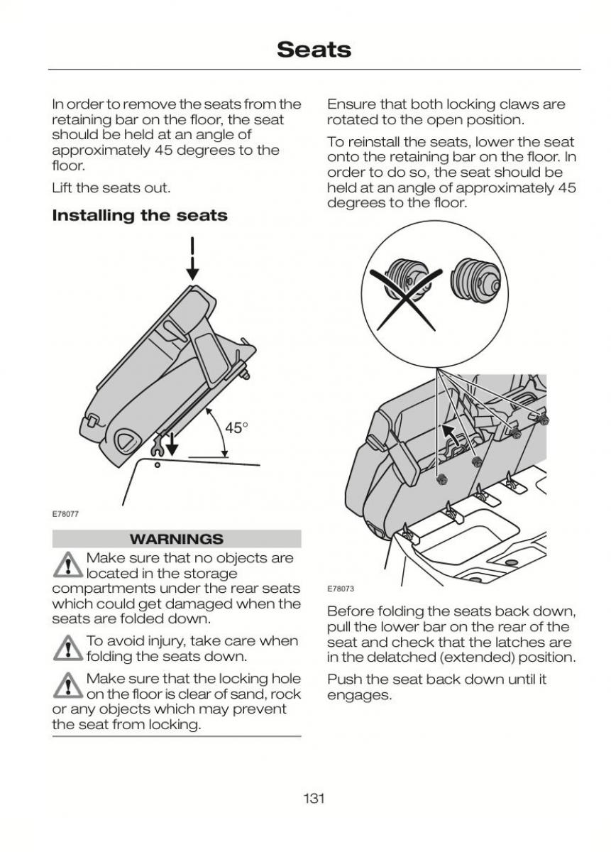 Ford C Max II 2 owners manual / page 135