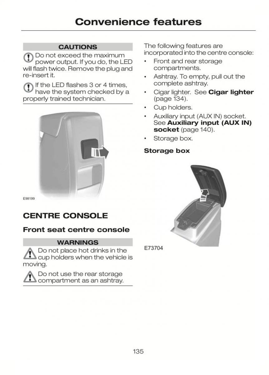 Ford C Max II 2 owners manual / page 139