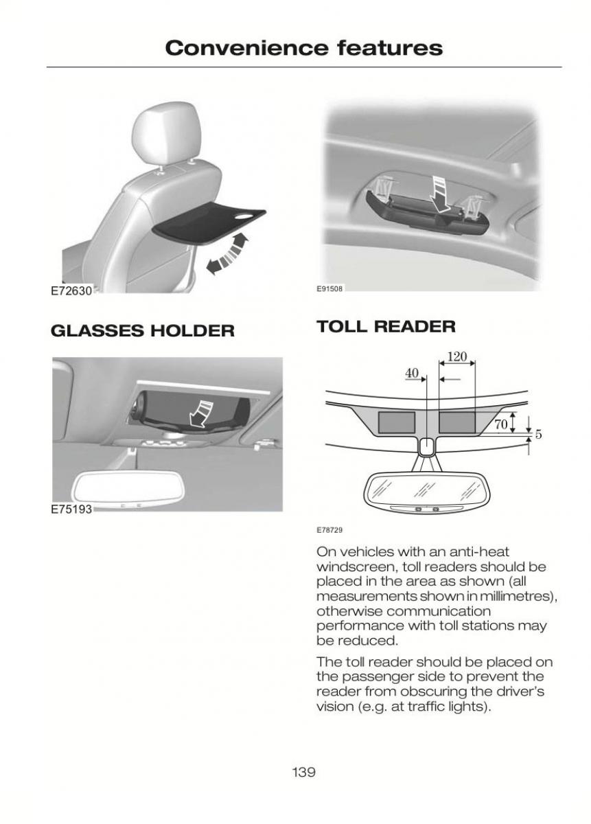 Ford C Max II 2 owners manual / page 143