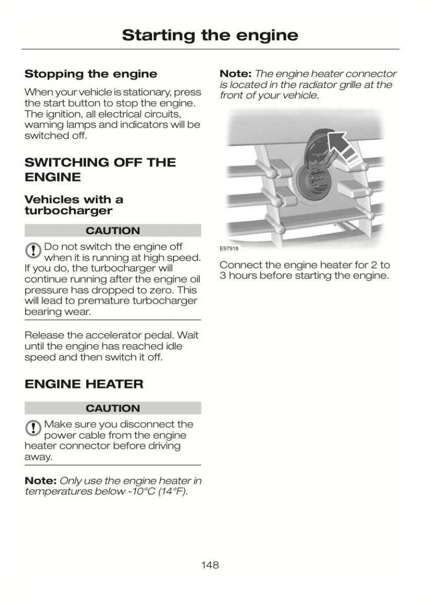 Ford C Max II 2 owners manual / page 152