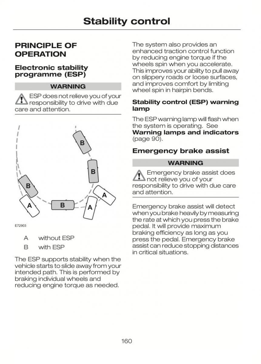 Ford C Max II 2 owners manual / page 164