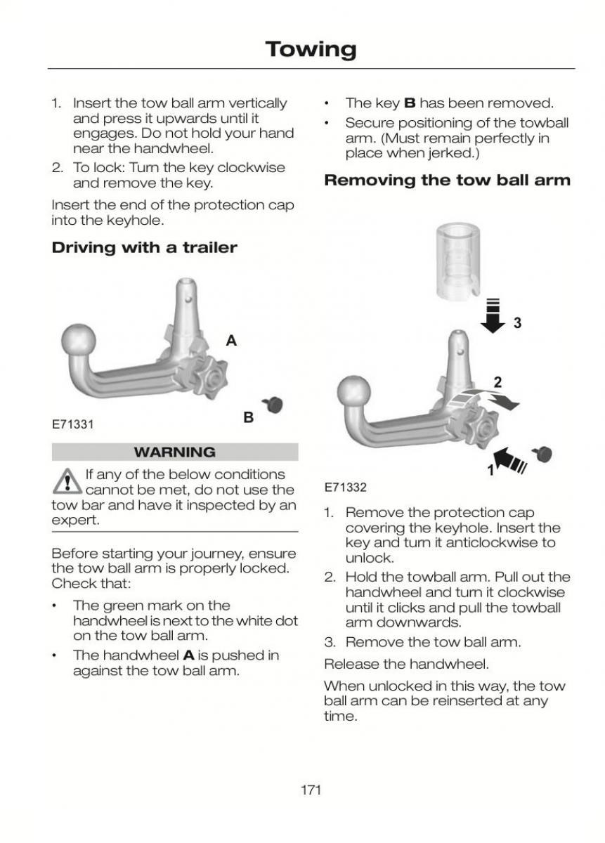 Ford C Max II 2 owners manual / page 175