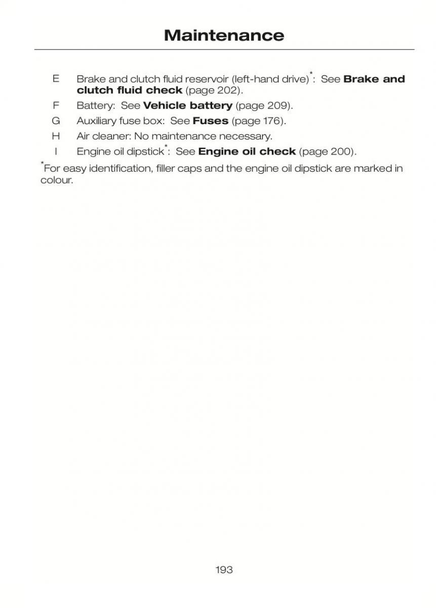 Ford C Max II 2 owners manual / page 197