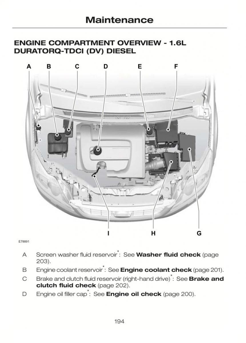 Ford C Max II 2 owners manual / page 198