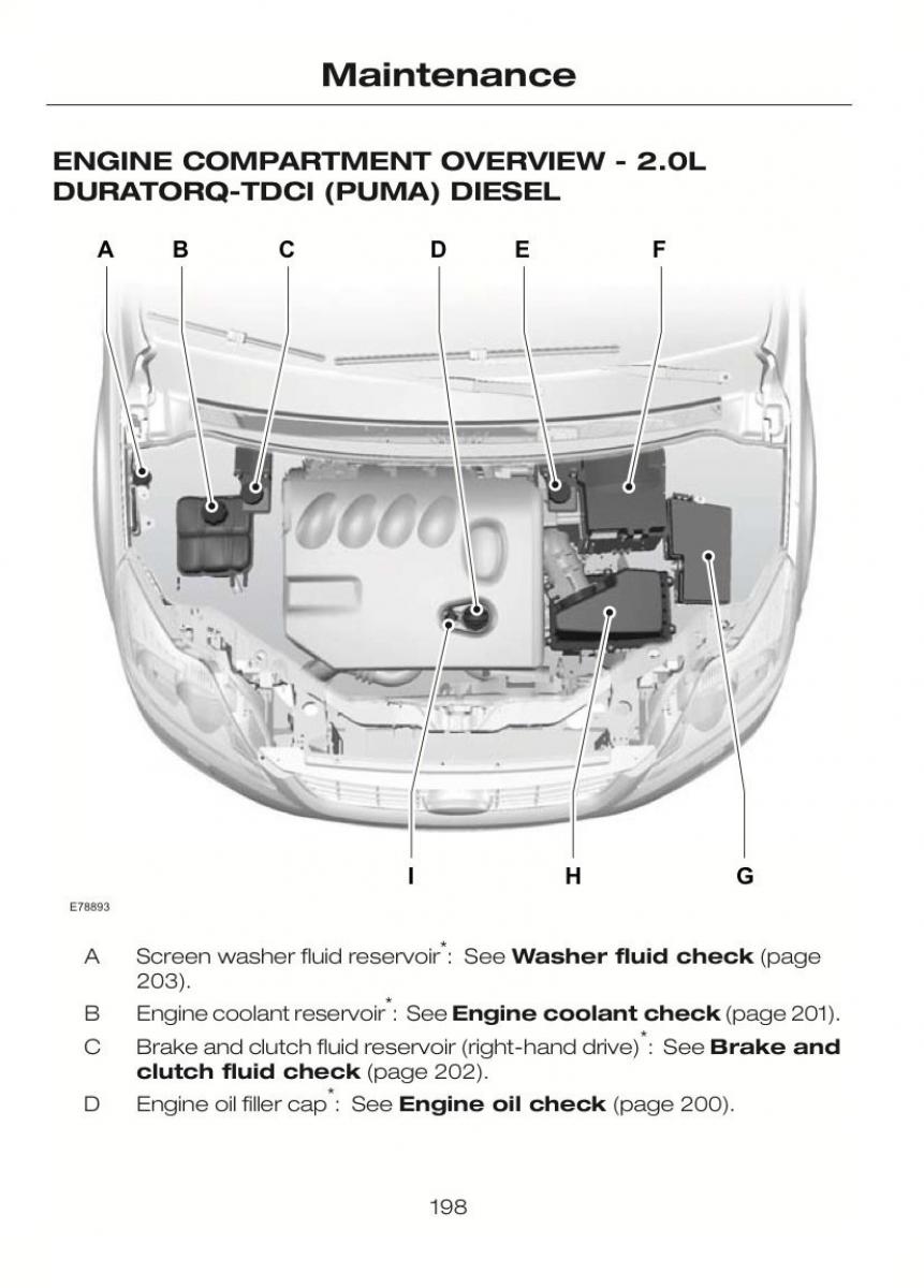 Ford C Max II 2 owners manual / page 202