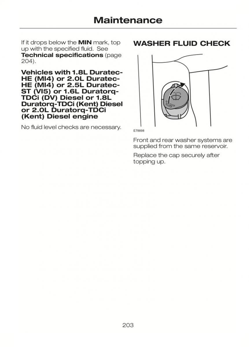 Ford C Max II 2 owners manual / page 207