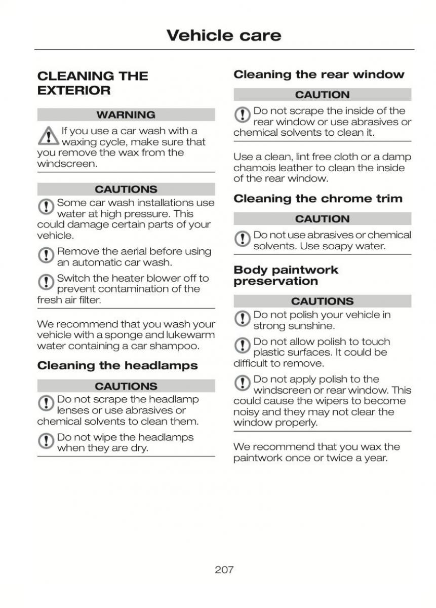 Ford C Max II 2 owners manual / page 211