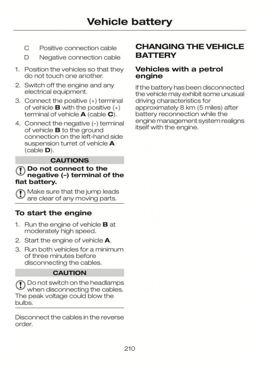 Ford C Max II 2 owners manual / page 214