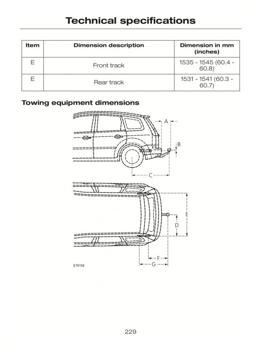 Ford C Max II 2 owners manual / page 233