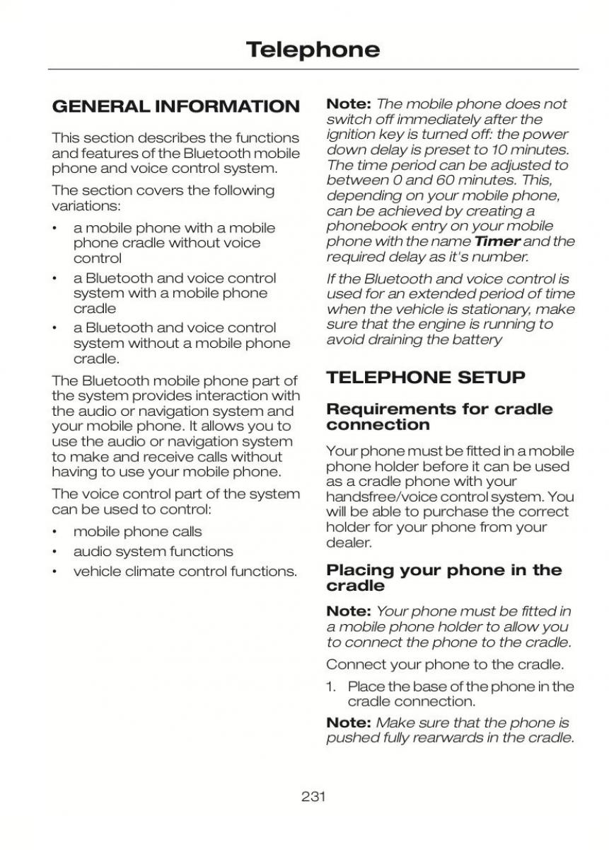 Ford C Max II 2 owners manual / page 235