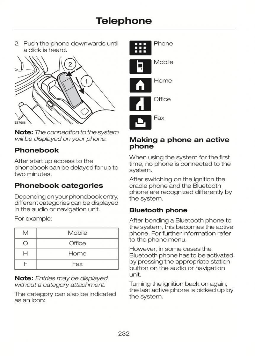 Ford C Max II 2 owners manual / page 236