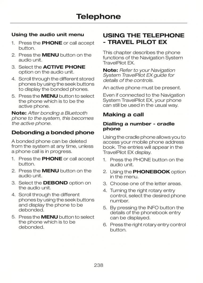 Ford C Max II 2 owners manual / page 242