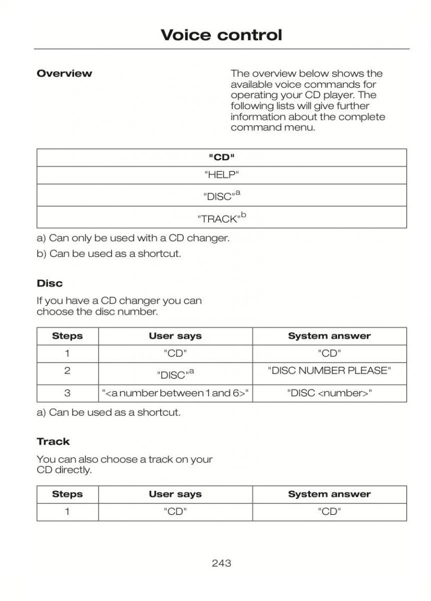 Ford C Max II 2 owners manual / page 247