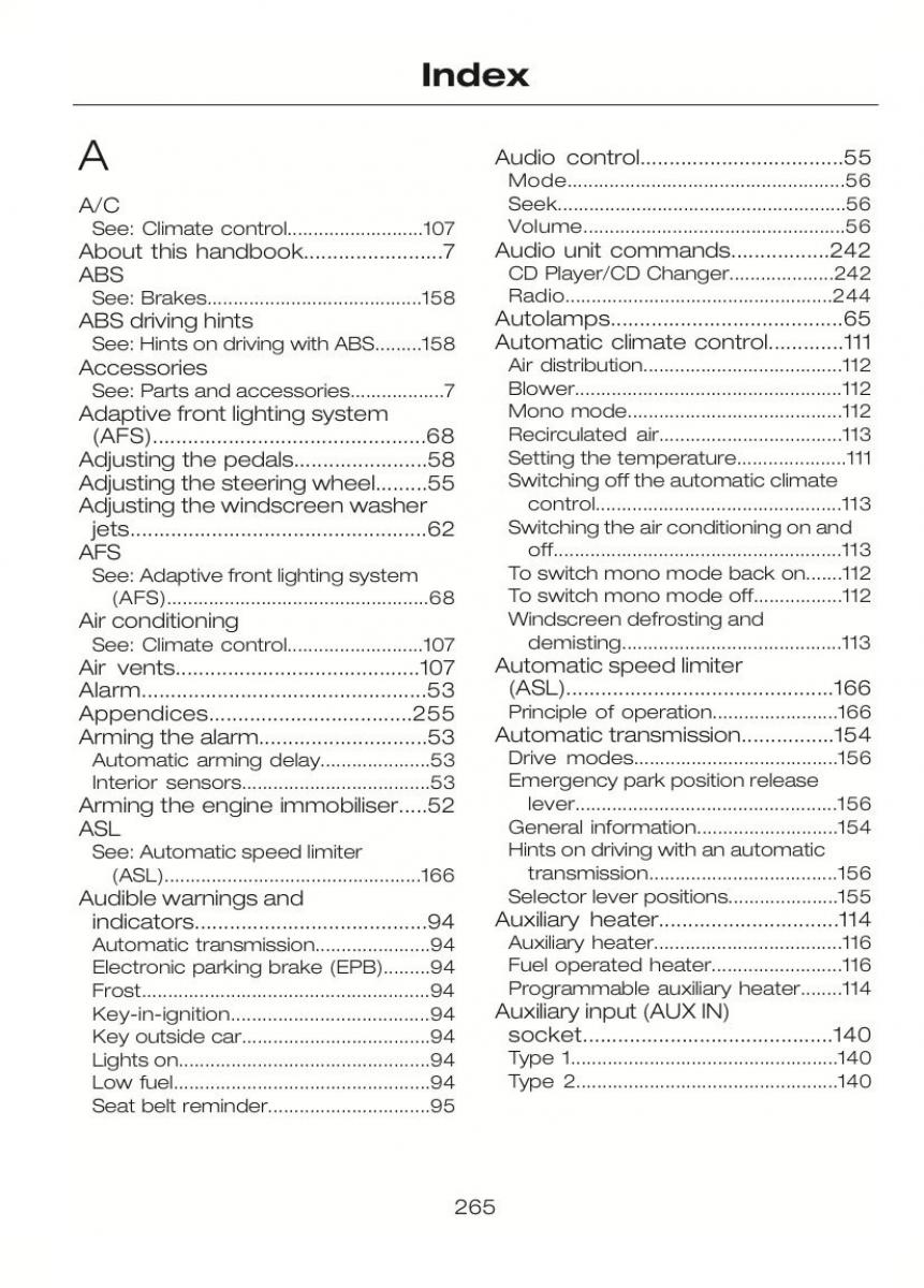 Ford C Max II 2 owners manual / page 269