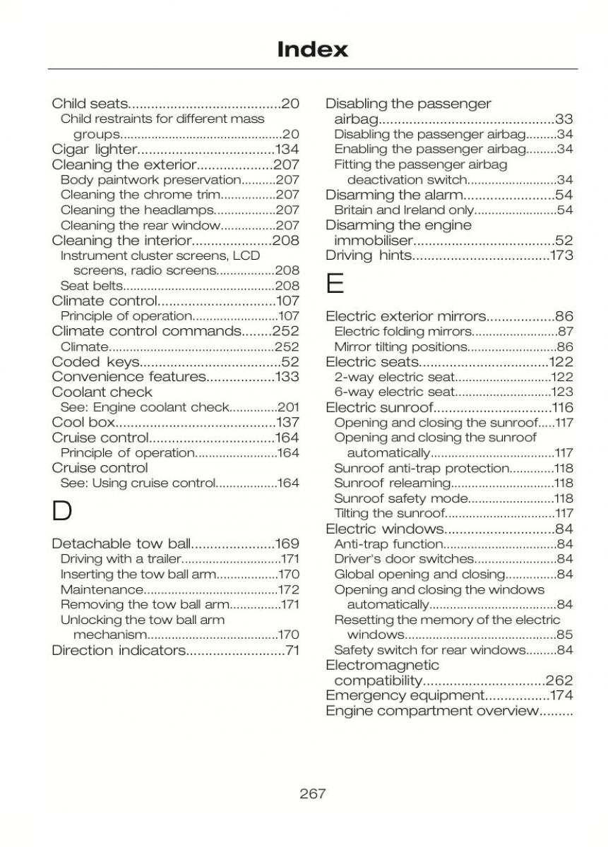 Ford C Max II 2 owners manual / page 271