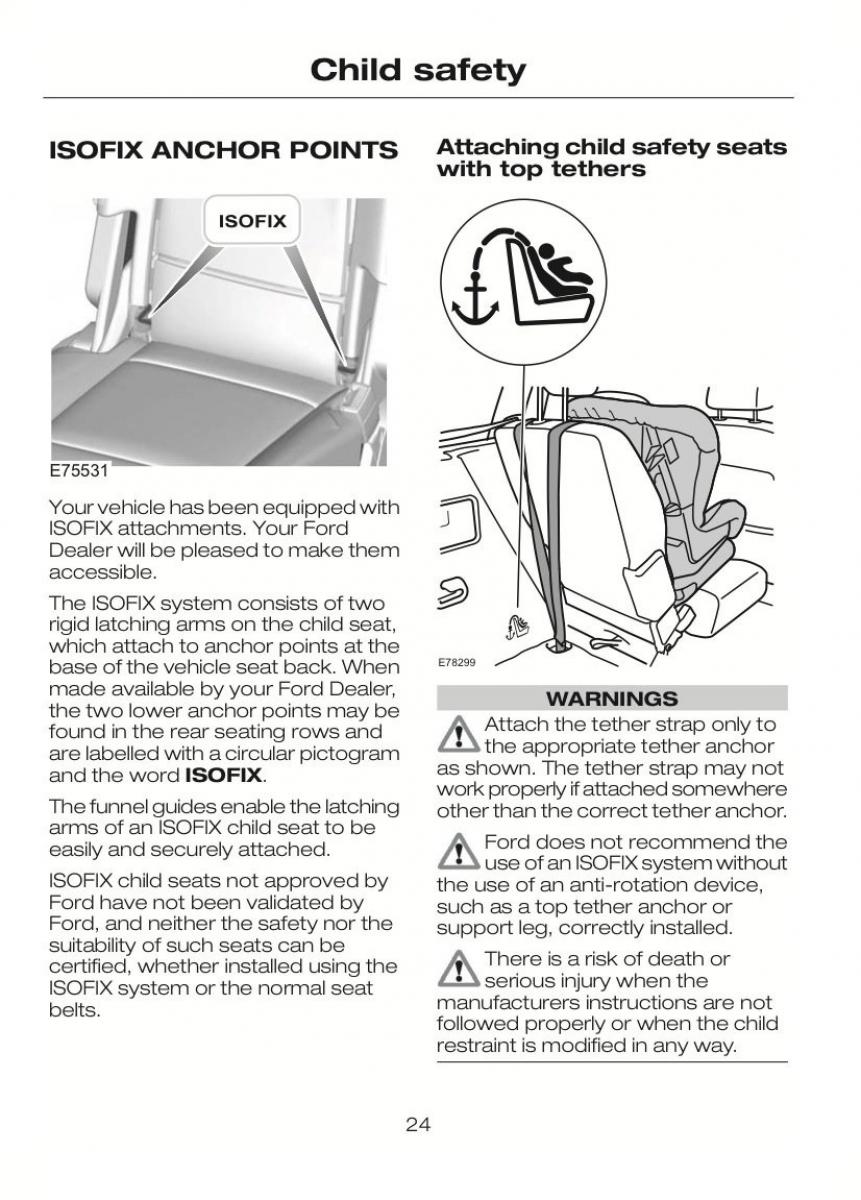 Ford C Max II 2 owners manual / page 28