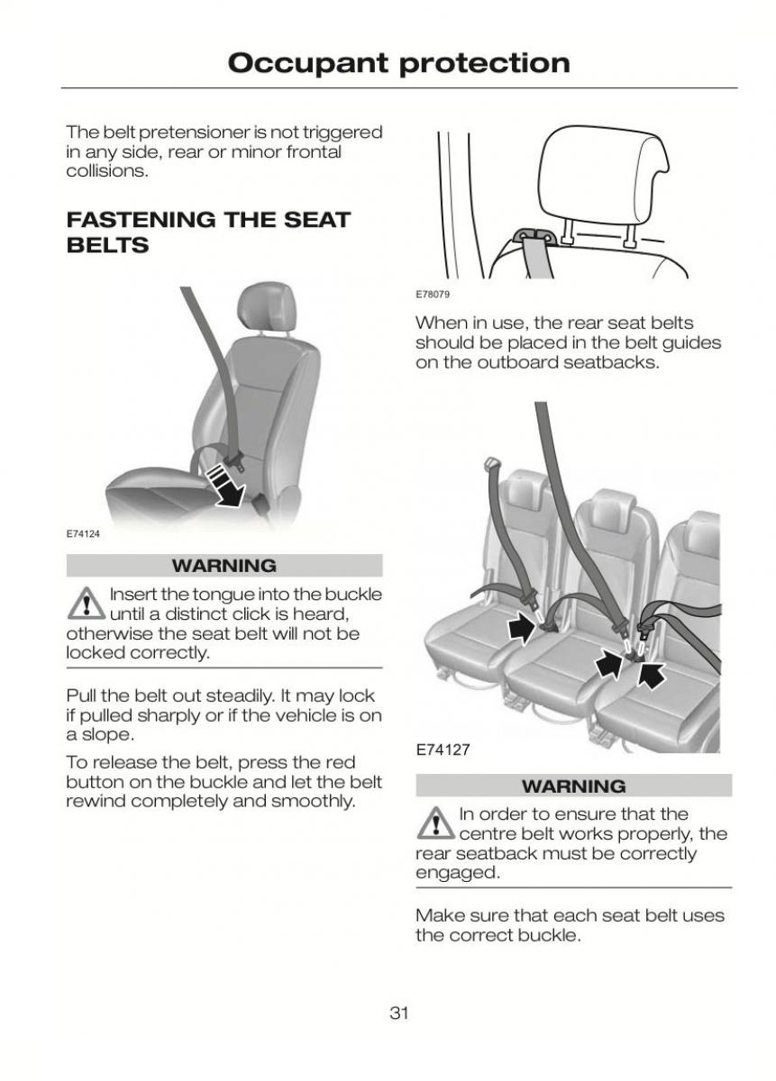 Ford C Max II 2 owners manual / page 35