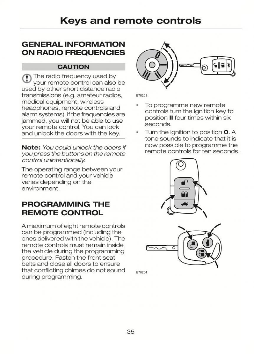 Ford C Max II 2 owners manual / page 39