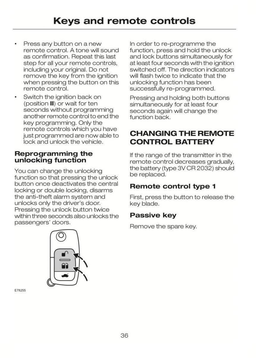 Ford C Max II 2 owners manual / page 40