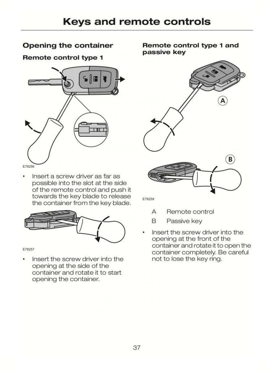 Ford C Max II 2 owners manual / page 41