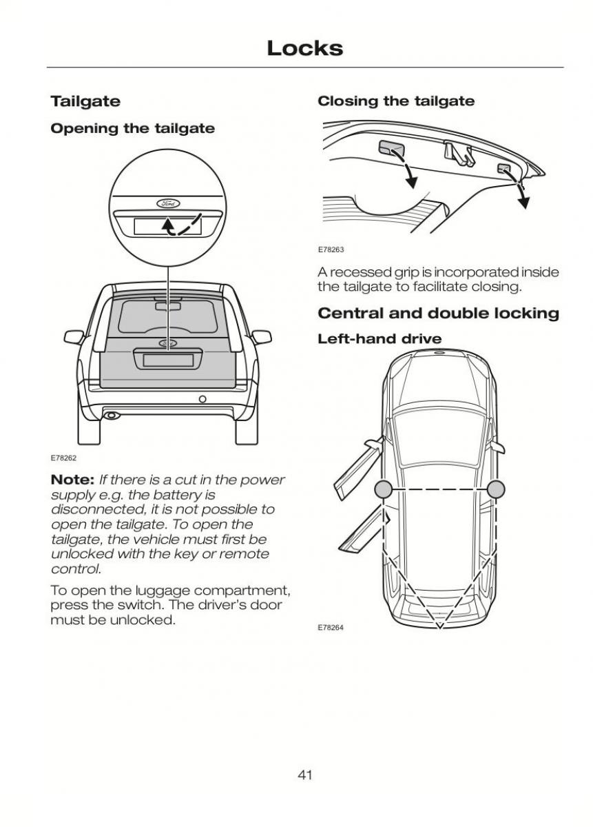 Ford C Max II 2 owners manual / page 45