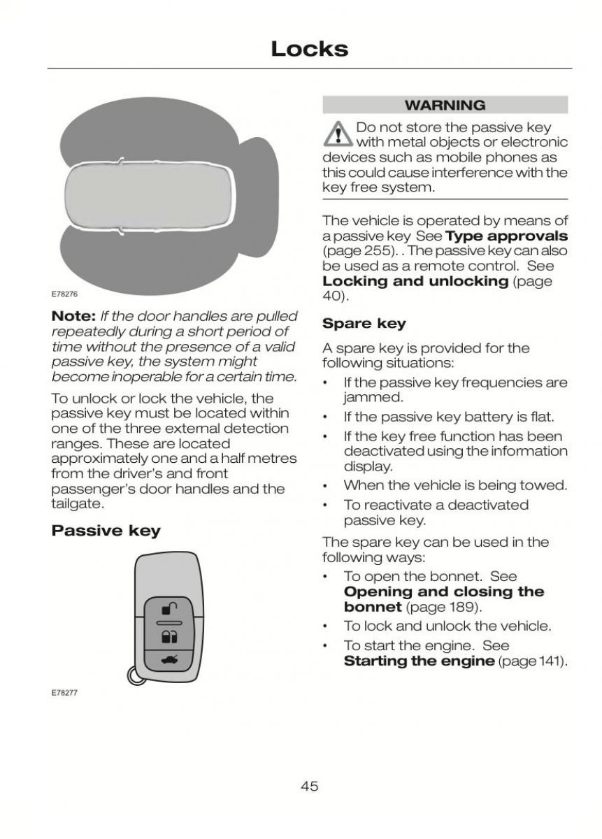 Ford C Max II 2 owners manual / page 49