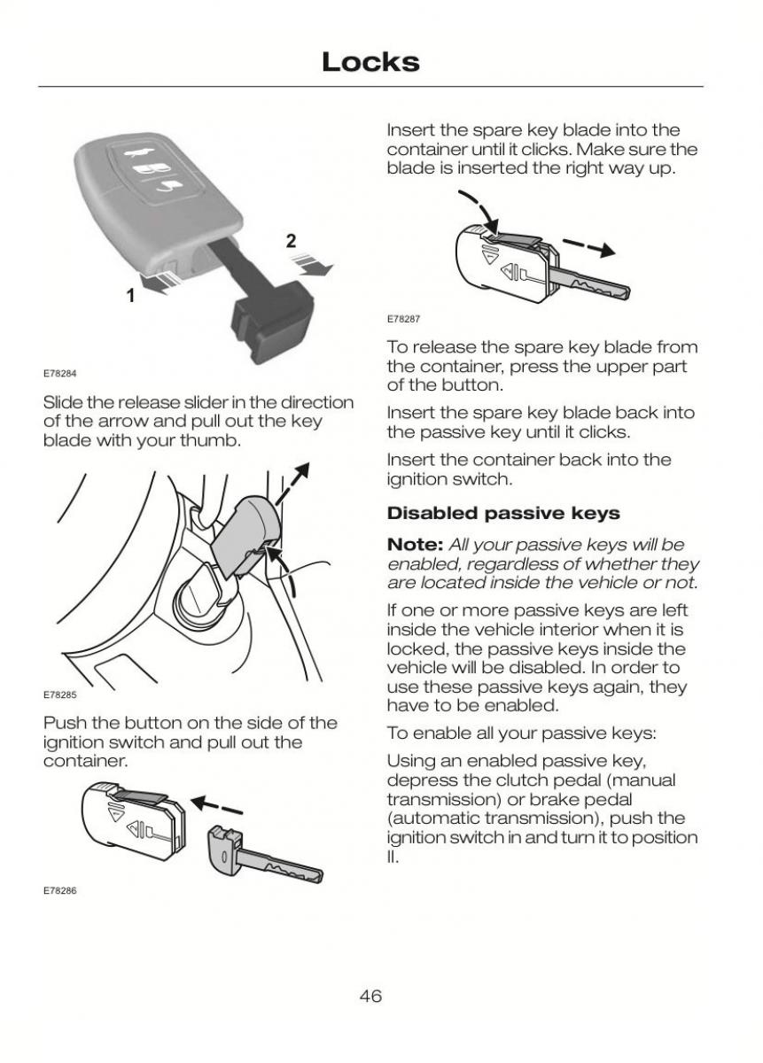 Ford C Max II 2 owners manual / page 50