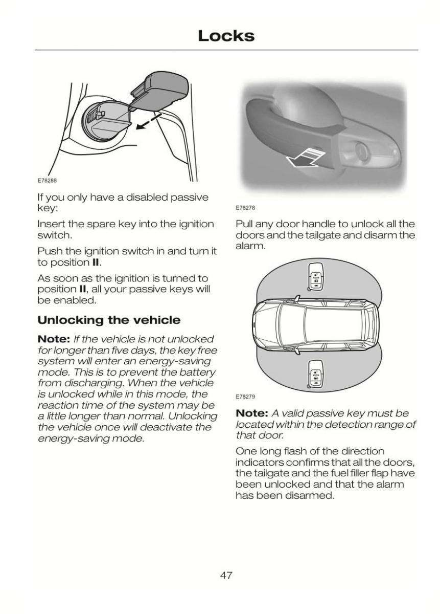 Ford C Max II 2 owners manual / page 51