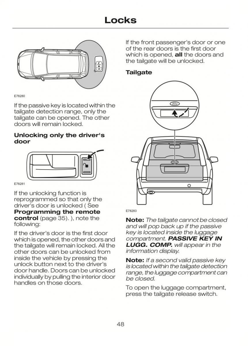 Ford C Max II 2 owners manual / page 52