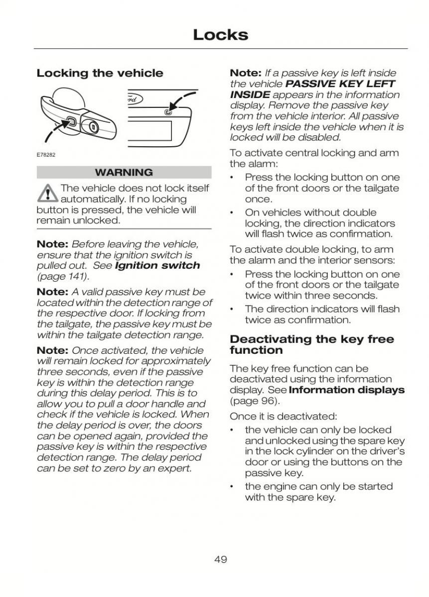 Ford C Max II 2 owners manual / page 53