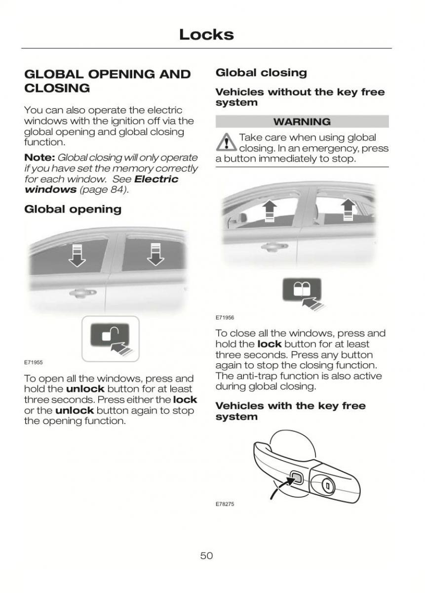 Ford C Max II 2 owners manual / page 54