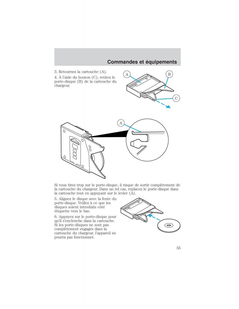 Ford F 150 manuel du proprietaire / page 55