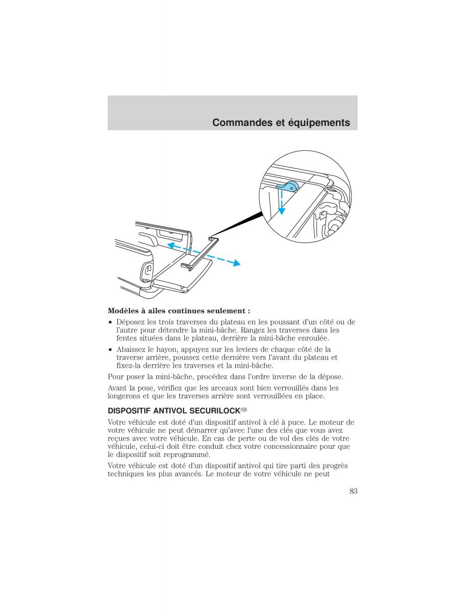 Ford F 150 manuel du proprietaire / page 83