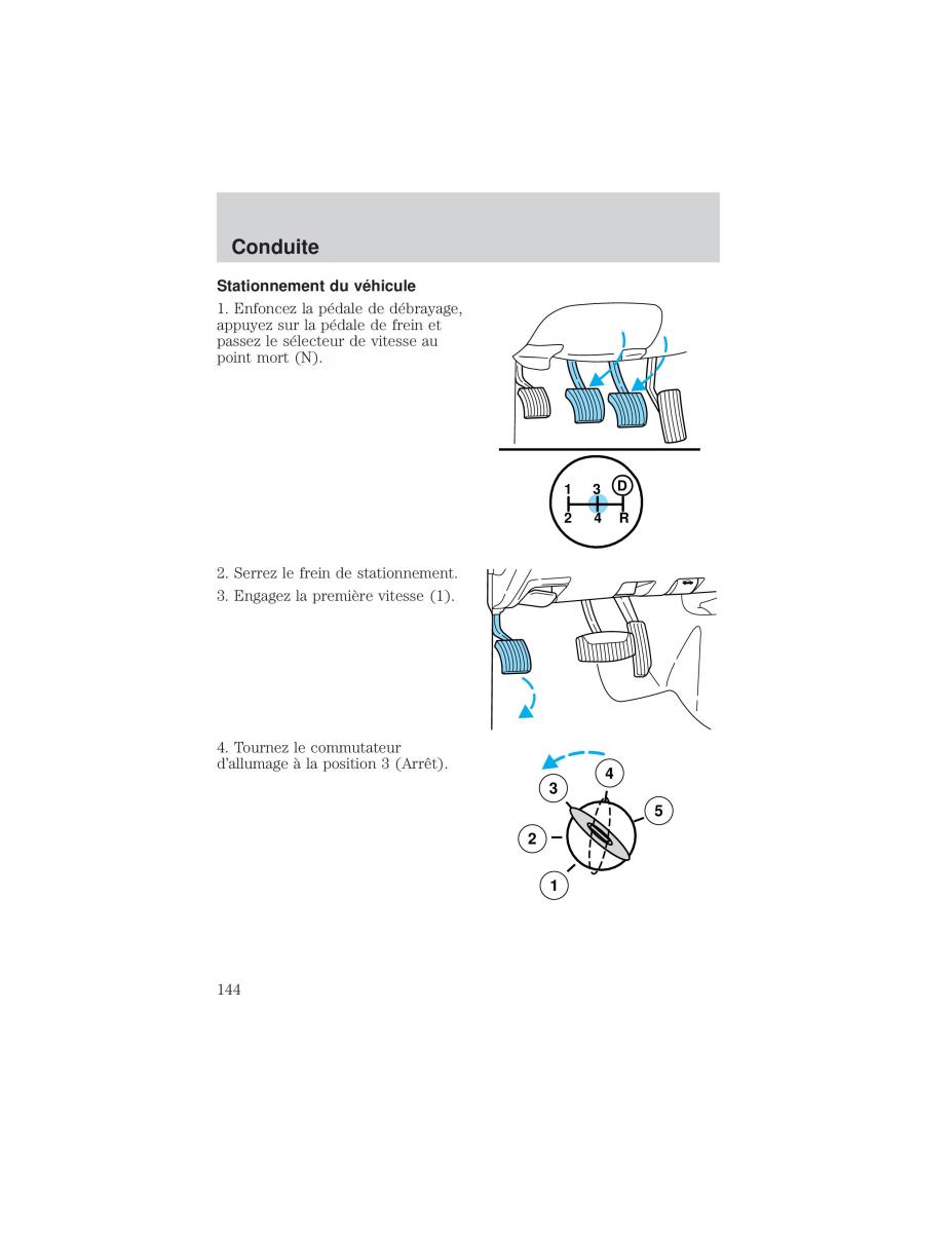 Ford F 150 manuel du proprietaire / page 144