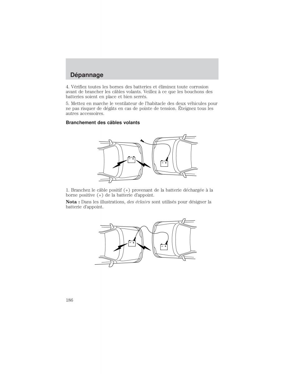 Ford F 150 manuel du proprietaire / page 186