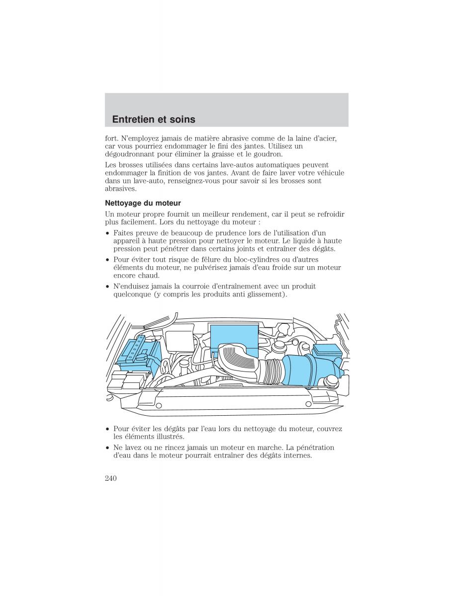 Ford F 150 manuel du proprietaire / page 240