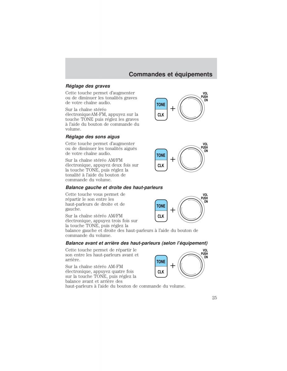 Ford F 150 manuel du proprietaire / page 25