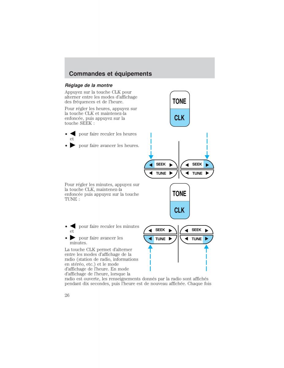 Ford F 150 manuel du proprietaire / page 26