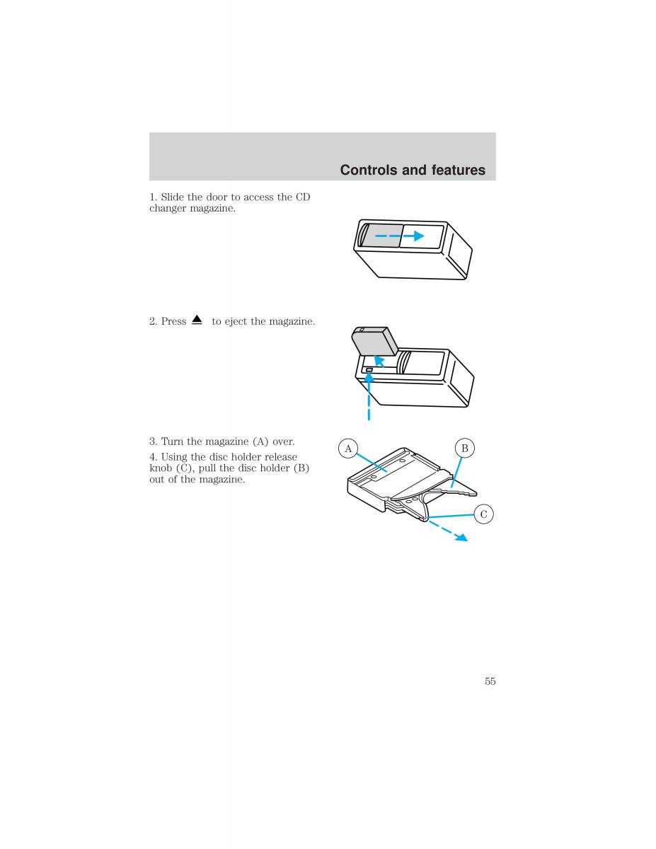 Ford F 150 owners manual / page 55