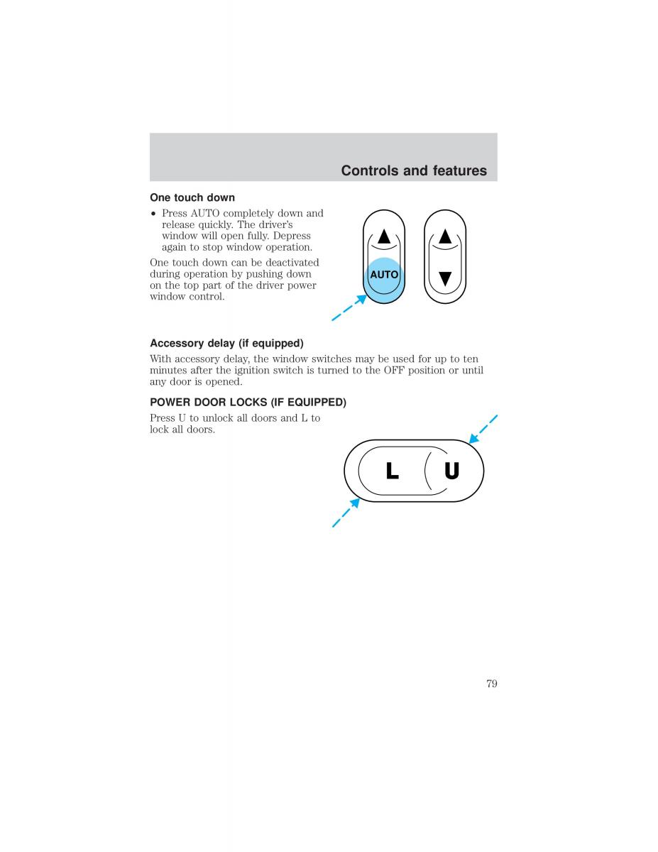 Ford F 150 owners manual / page 79