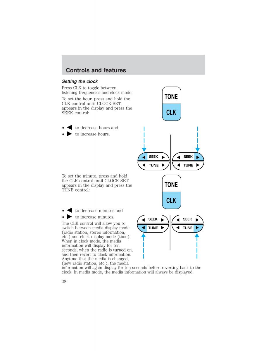 Ford F 150 owners manual / page 28