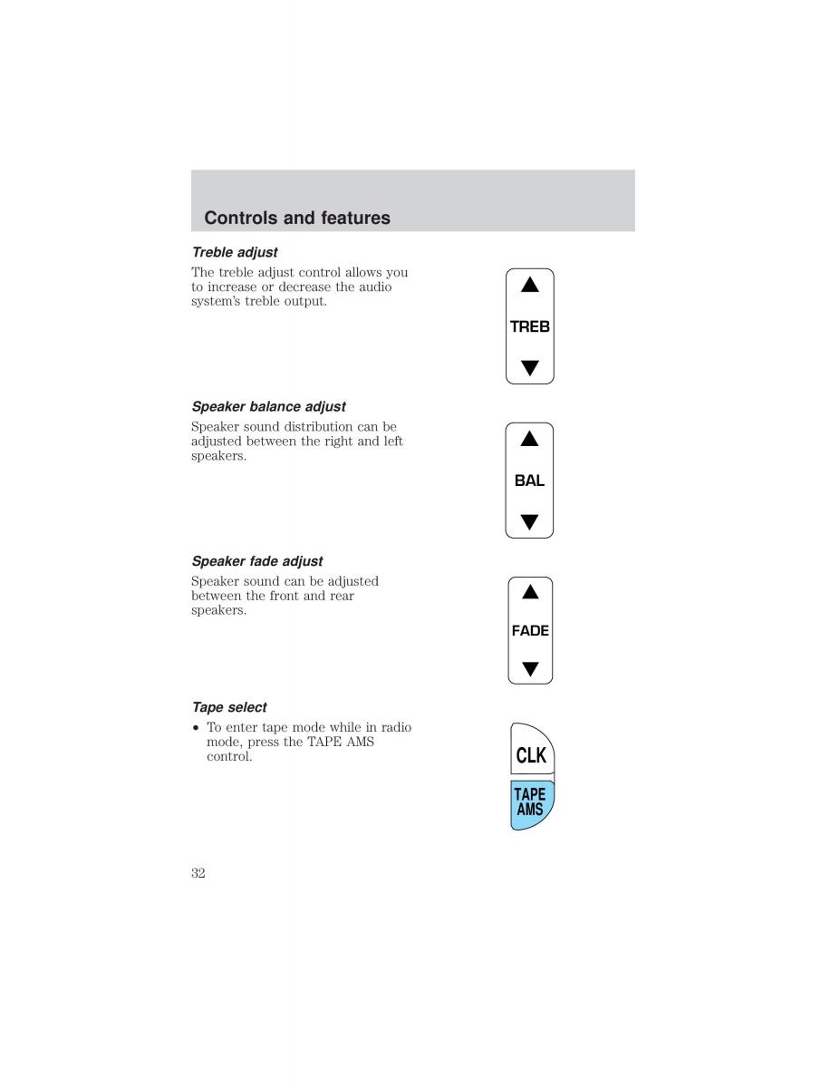 Ford F 150 owners manual / page 32