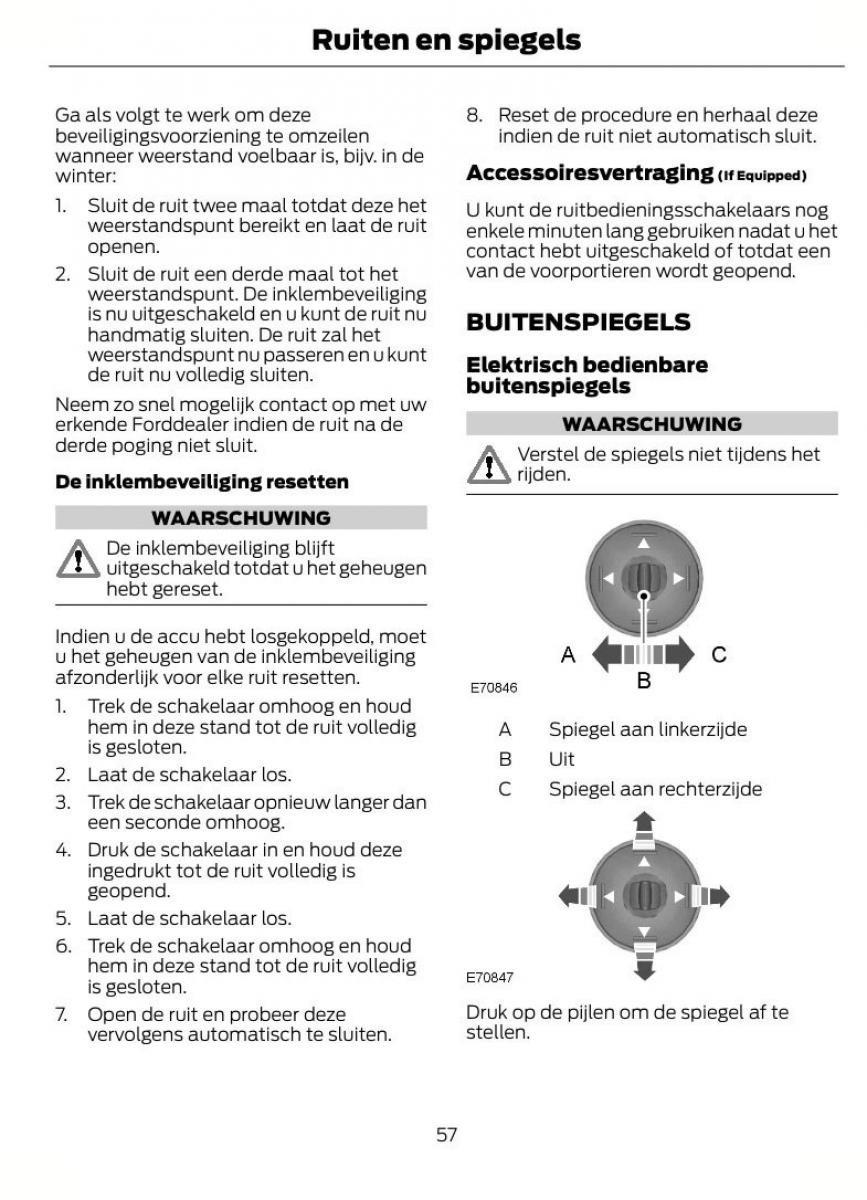 Ford Fiesta VII 7 handleiding / page 60