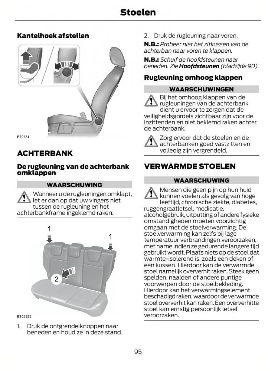 Ford Fiesta VII 7 handleiding / page 98