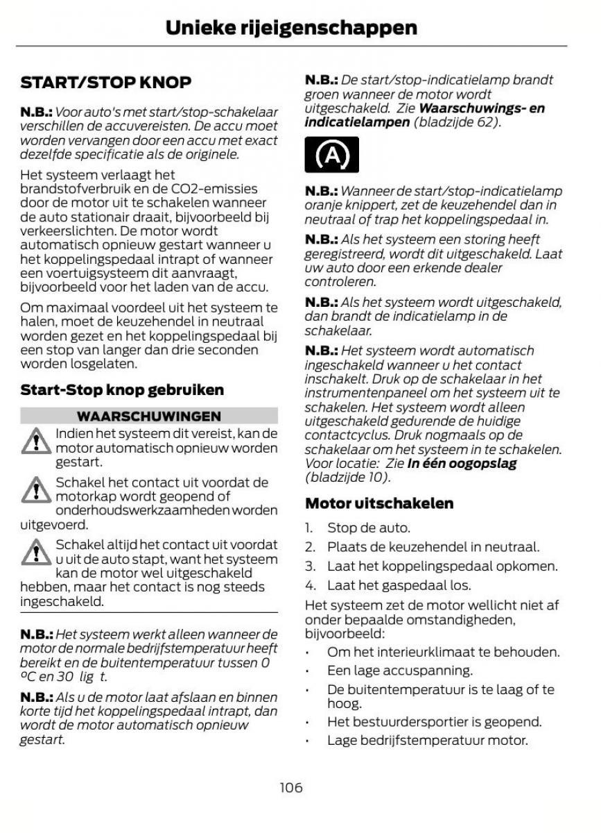 Ford Fiesta VII 7 handleiding / page 109