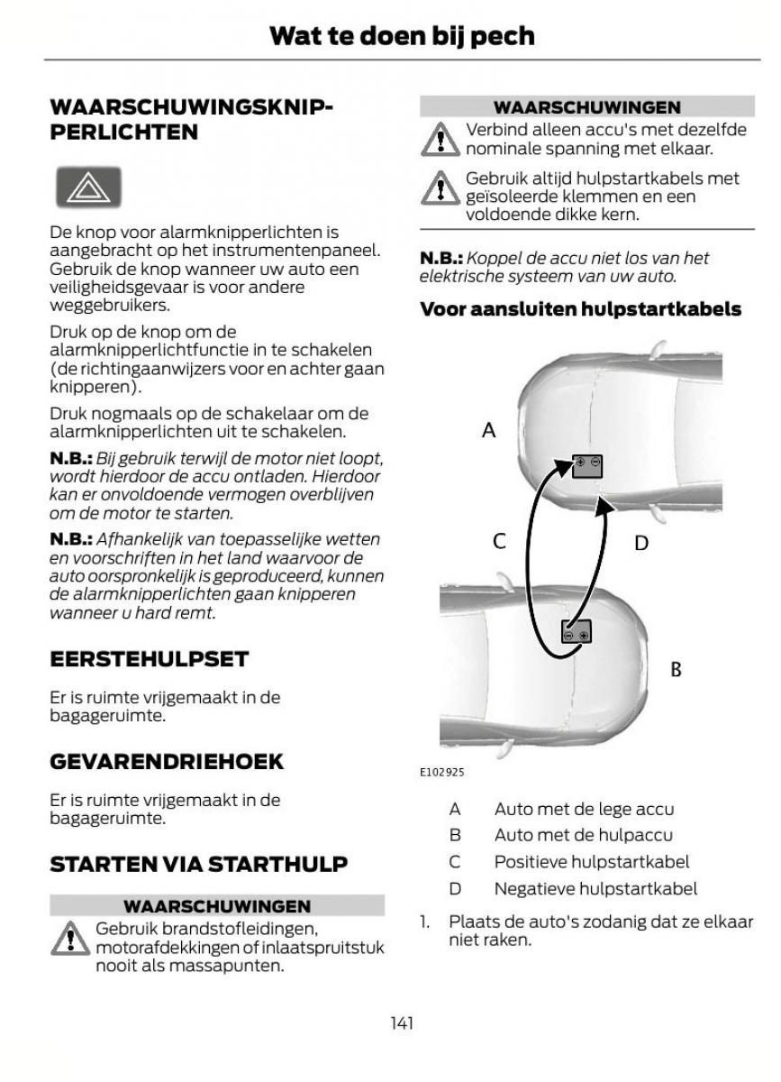 Ford Fiesta VII 7 handleiding / page 144