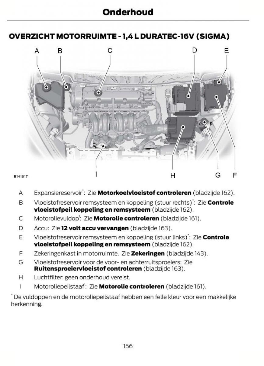 Ford Fiesta VII 7 handleiding / page 159