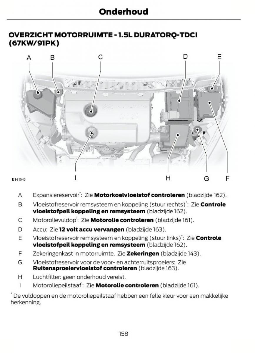 Ford Fiesta VII 7 handleiding / page 161