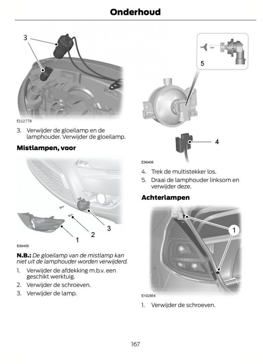 Ford Fiesta VII 7 handleiding / page 170